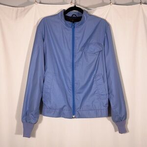 Vintage Lakeland Powder Blue Lightweight Bomber Jacket